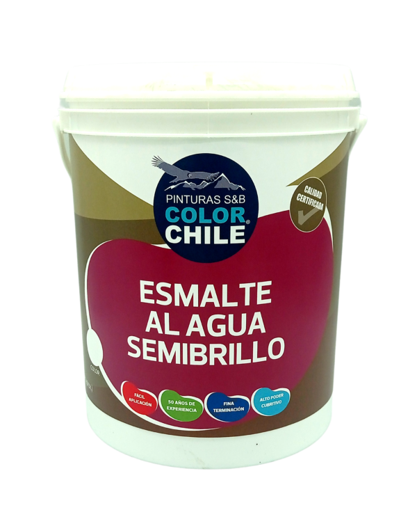 Esmalte al Agua Semibrillo