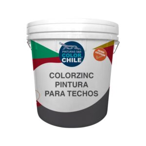 Pinturas para Zinc y Techos COLORZINC al Agua