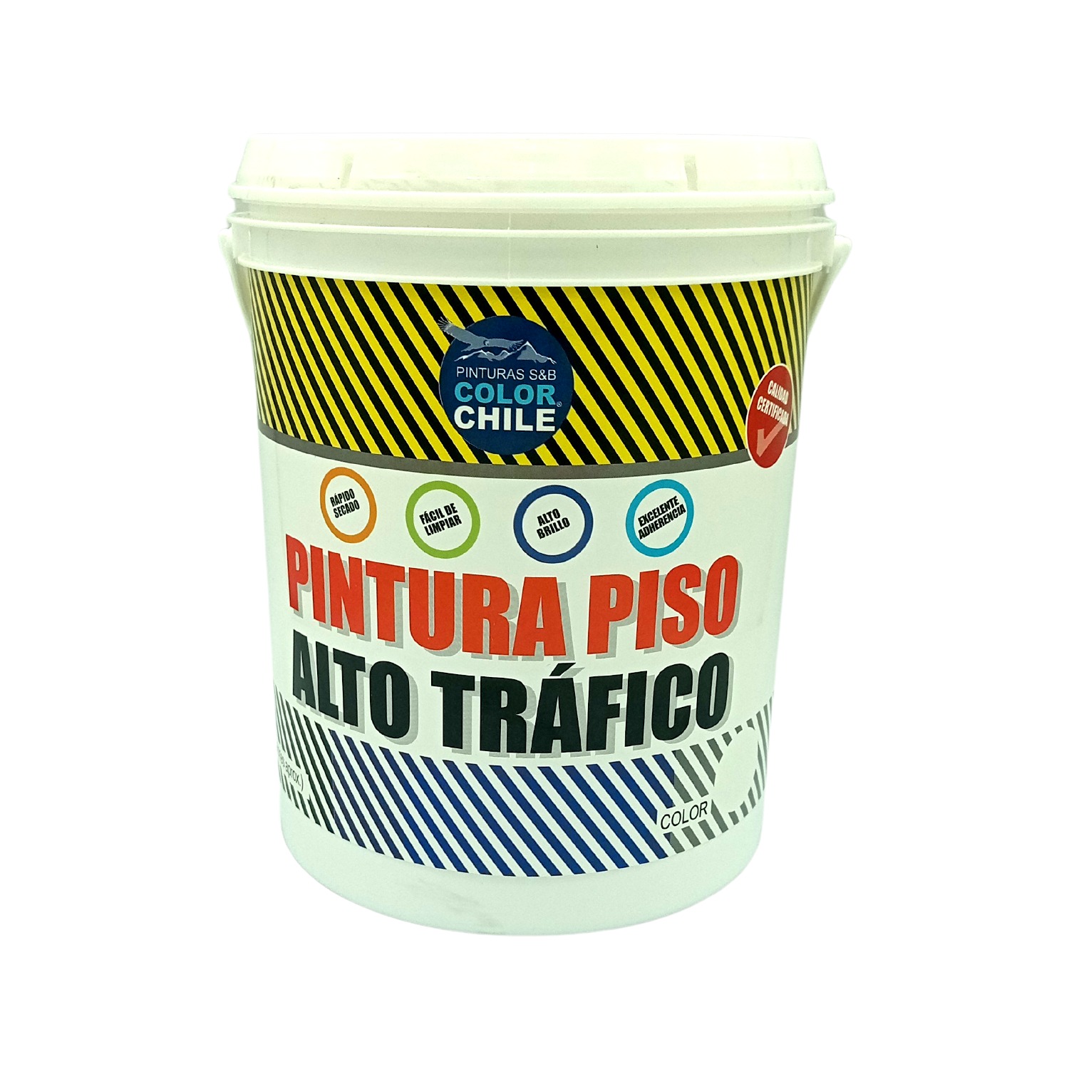 Pack 10 Tinetas de Pintura Demarcación Vial Blanco